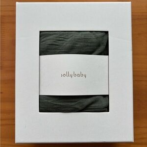 Solly baby soft wrap in basil color
